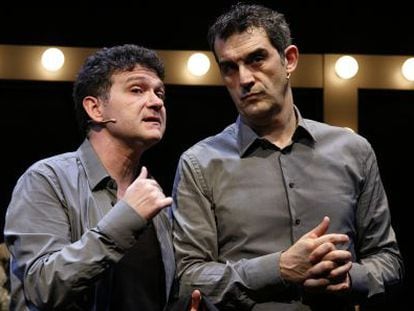 Carles Alberola, a la izquierda, y Alfred Picó, en 'Que tinguem sort'