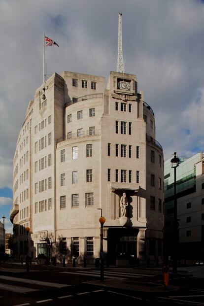 Broadcasting House, sede de la British Broadcasting Corporation (BBC)
