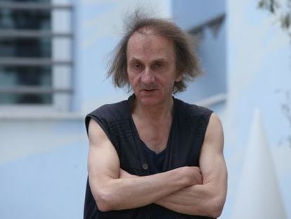 Michel Houellebecq, en Madrid, el mes de agosto pasado. 