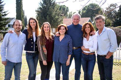 Imagen del reencuentro de los actores de 'Médico de familia'.