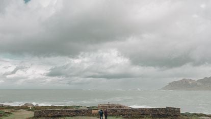 El cementerio de los Ingleses, entre la punta do Boi y la punta da Cagada, un punto fatídico en el que han muerto 245 marineros.