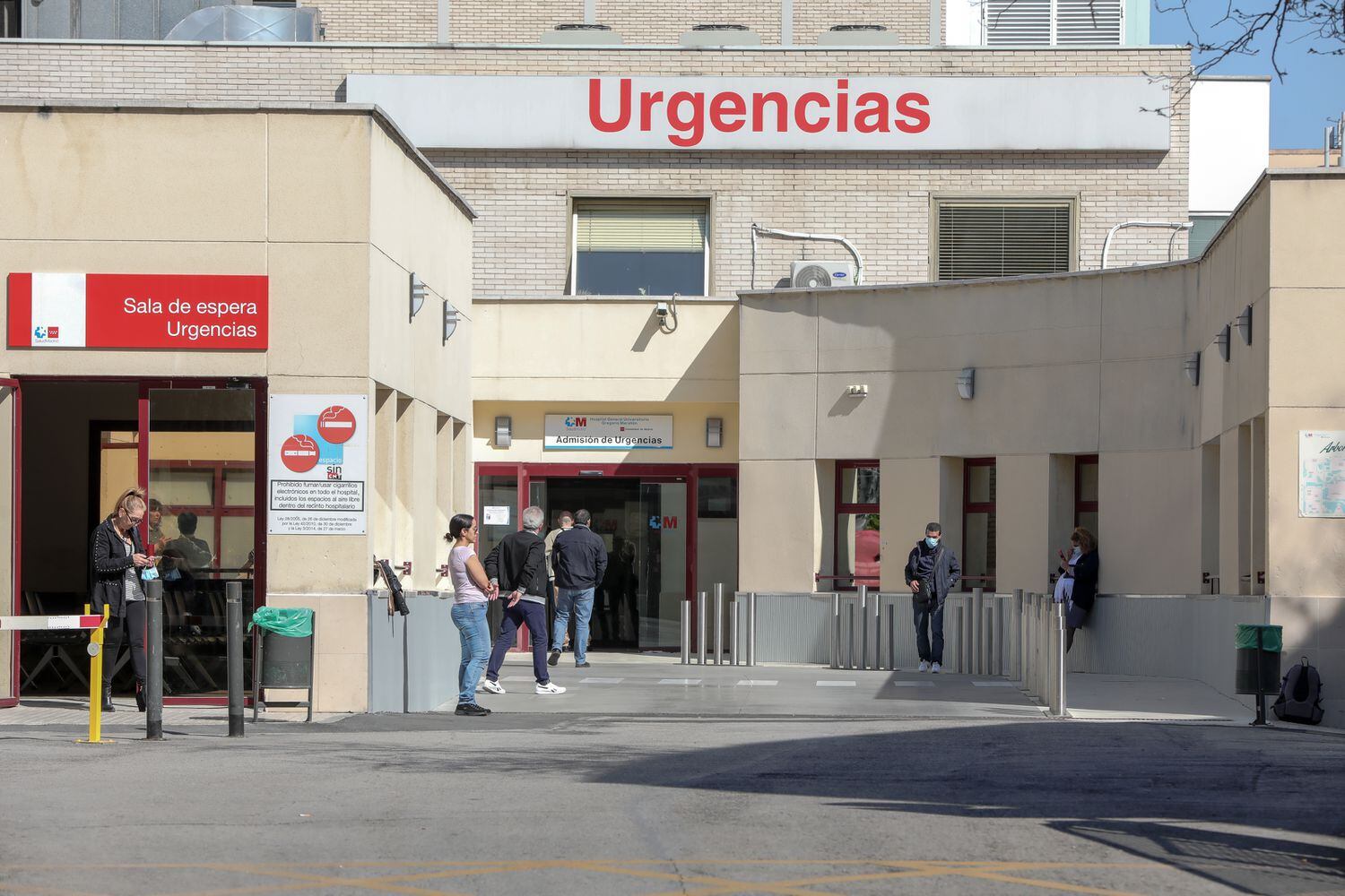 Urgencias del Hospital Gregorio Marañón.