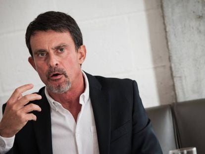 Manuel Valls diputado y exprimer ministro del Partido Socialista Franc&eacute;s.