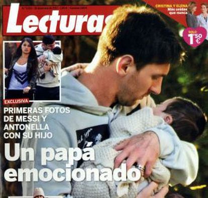 La portada de la revista 'Lecturas'.