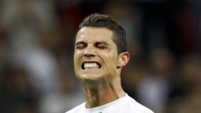Cristiano Ronaldo celebra la clasificación para semifinales