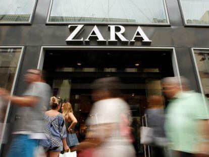 Tienda de Zara en el centro de Madrid.