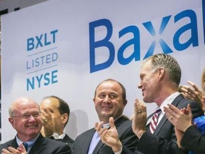 Salida a Bolsa en Nueva York de Baxalta, el pasado julio
