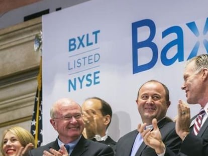 Salida a Bolsa en Nueva York de Baxalta, el pasado julio