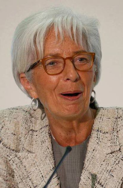 Christine Lagarde, exministra francesa y actual directora del FMI.