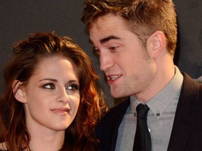 Kristen Stewart y Robert Pattinson, en 2012.