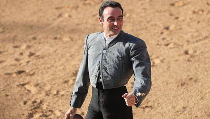 El torero Enrique Ponce, en Povedilla, Albacete, en octubre.