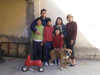 La familia Morales Sánchez.