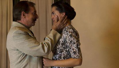 Roberto Quintana y Celia Vioque, en la obra.