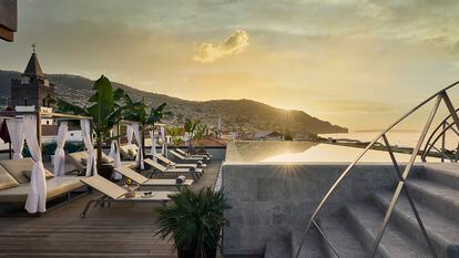 Recreación del futuro hotel de Barceló en el centro histórico de Funchal (Madeira)