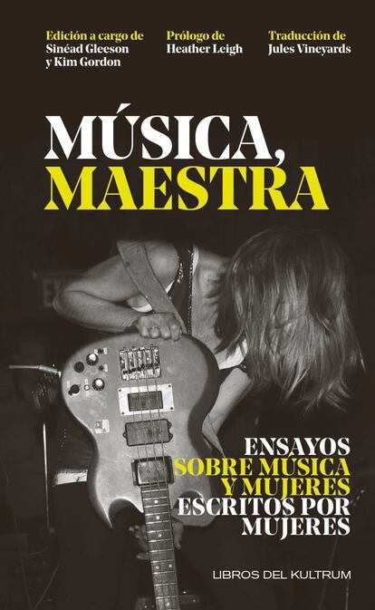 Portada del libro 'Música, maestra', VV.AA.