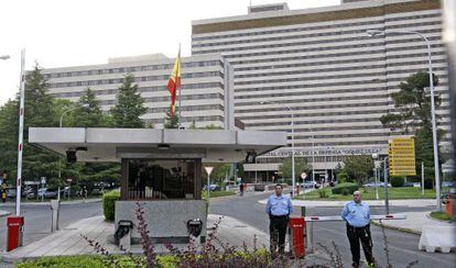 El hospital militar G&oacute;mez Ulla (Madrid), en 2009 cuando alberg&oacute; a enfermos por la gripe A.