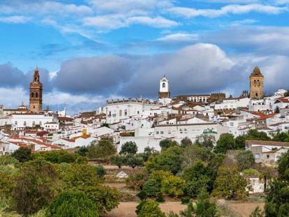 Vista de Jerez de los Caballeros, en la provincia de Badajoz.