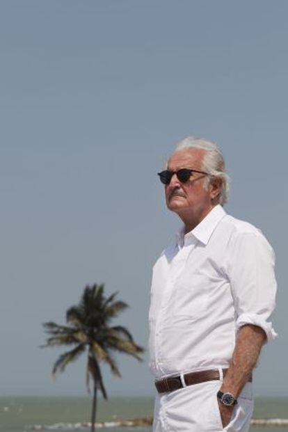 El escritor Carlos Fuentes.