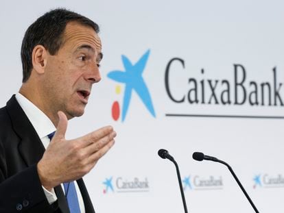 El consejero delegado de CaixaBank, Gonzalo Gortázar.