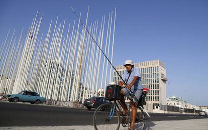 La Sección de Intereses de EE UU en La Habana, próxima embajada