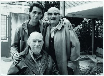 Miguel Ángel Bernardeau, Fernando Fernán Gómez y Tony Leblanc, en una imagen cedida por la productora.