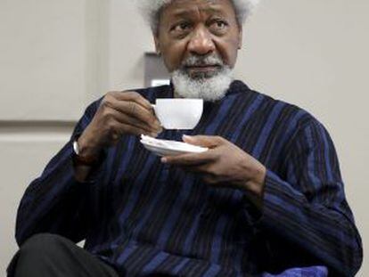 El escritor y premio Nobel nigeriano Wole Soyinka, fotografiado este a&ntilde;o en Pretoria.