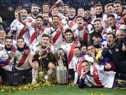 Los millonarios logran su cuarto trofeo de la Libertadores en la final más larga de la historia.