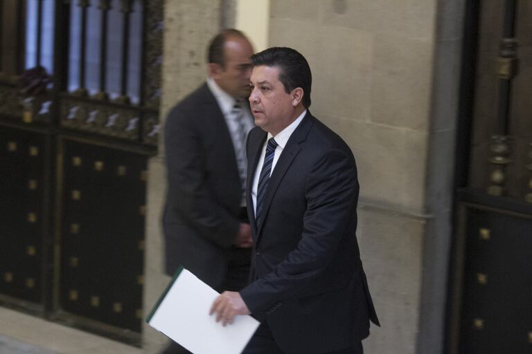 Francisco García Cabeza de Vaca, leaving the National Public Security Council
