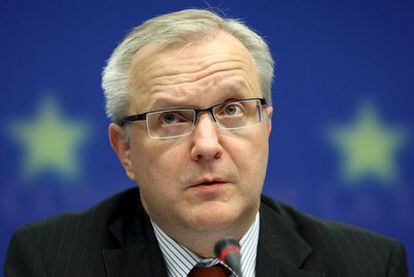 El comisario de Asuntos Económicos y Monetarios de la UE, Olli Rehn.