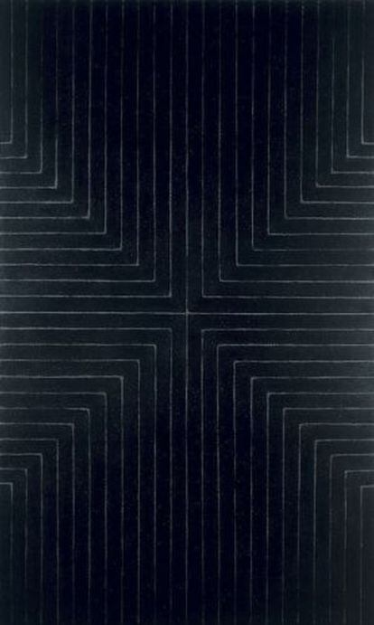 Frank Stella, Die Fahne hoch!, 1959.