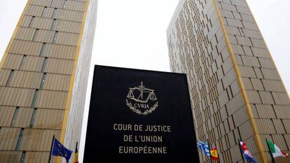La sede del Tribunal de Justicia de la Unión Europea, en Luxemburgo, en una imagen de archivo.