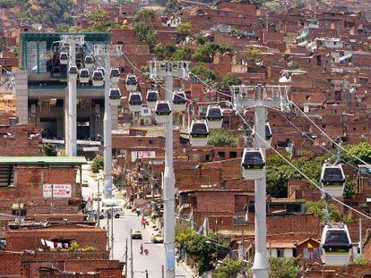 Vista de la ciudad colombiana de Medell&iacute;n