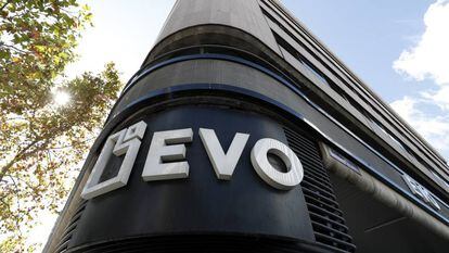 Oficina de Evo Banco, propiedad de Bankinter, en Madrid. 