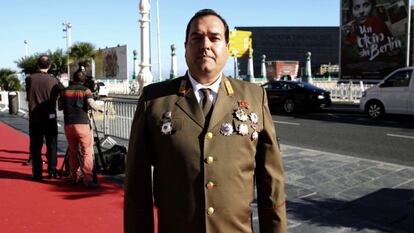 Alejandro Cao de Benós, con uniforme militar, como delegado en Occidente de Corea del Norte, en una imagen de archivo.