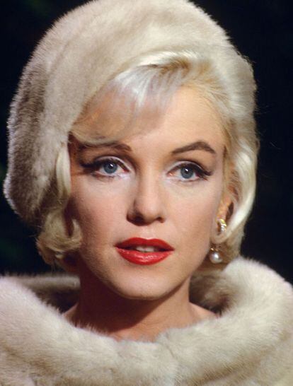 Marilyn Monroe, presente en las dos muestras, en 1962 cuando participaba en 'Something’s got to give'.