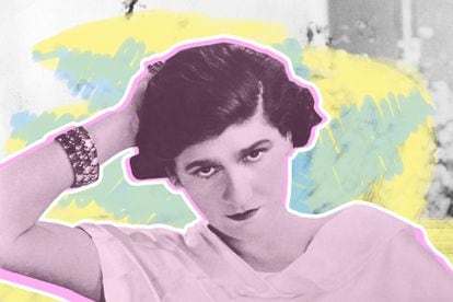 Gabrielle Chanel en una imagen de los años veinte, en un reportaje de la revista 'Life'.