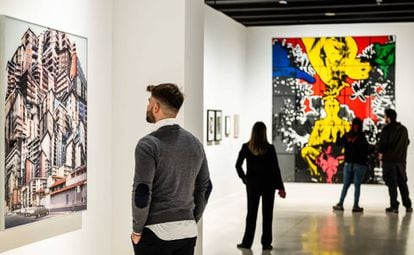 Exposición 'Visiones expandidas. Fotografía y experimentación' en el CaixaForum de Madrid. 