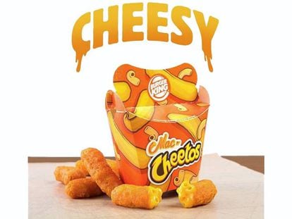 Imagen de Mac n' Cheetos, de la cuenta de Instagram de Burger King.