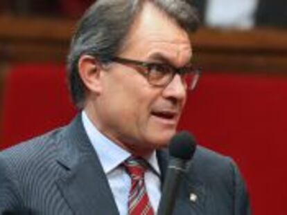 El presidente de la Generalitat, Artur Mas.