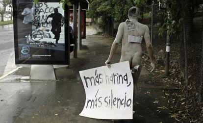 Marcha en San Jos&eacute; (Costa Rica).