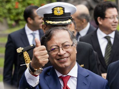 Gustavo Petro, presidente de Colombia, en agosto de este año.