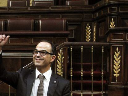 El diputado del Parlamento catalán Jordi Turull (CiU).