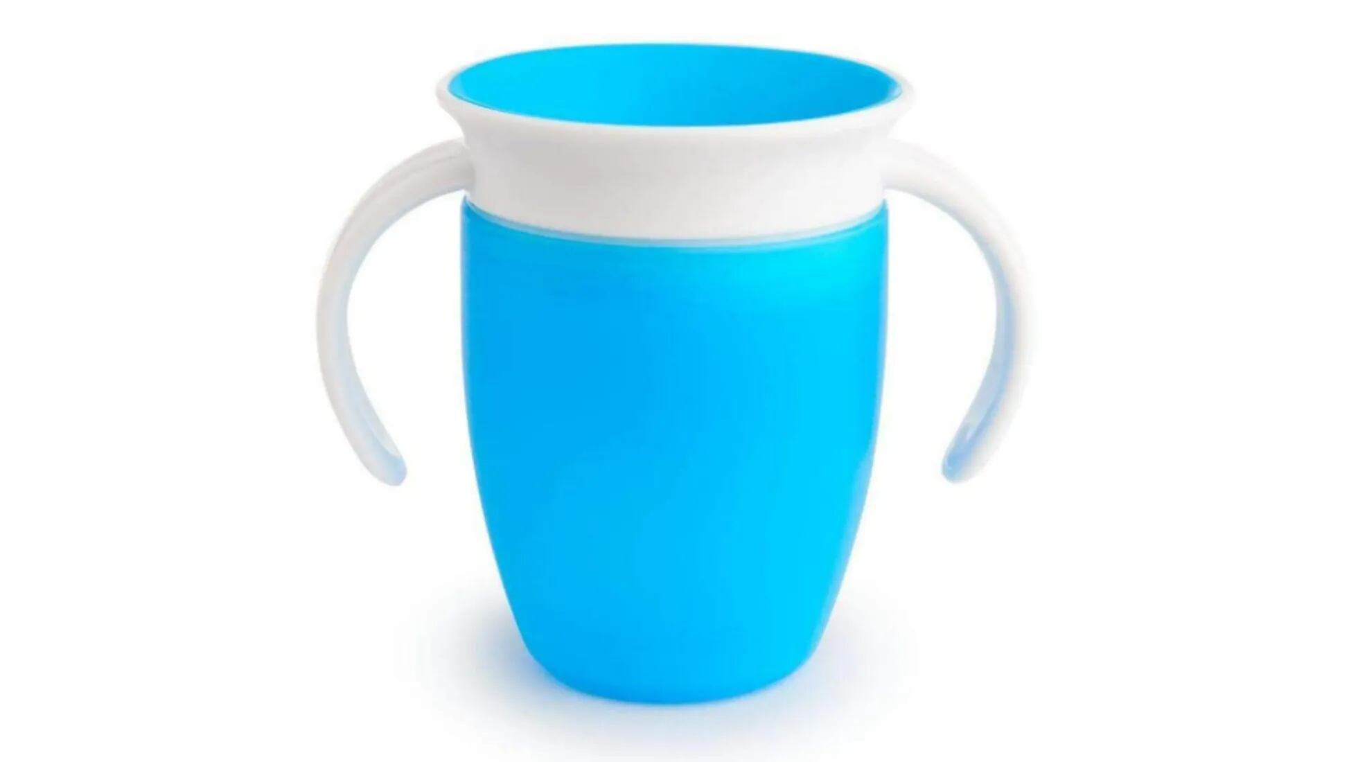 EACHPT Vaso Bebe Antigoteo, 250ml Vaso Aprendizaje Bebe, Biberon Agua Bebe,  Boquilla de mordida a prueba