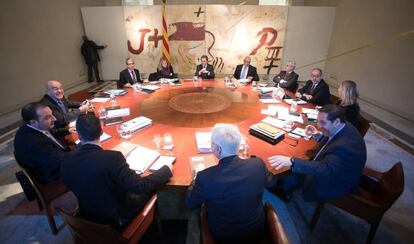 Reunió del Consell Executiu d'aquest dimarts.