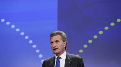 El comisario europeo de Energía, Günther Oettinger. EFE/Archivo