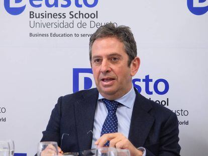 Íñigo Fernández de Mesa, vicepresidente de CEOE y presidente del Instituto de Estudios Económicos (IEE) en una imagen de enero.