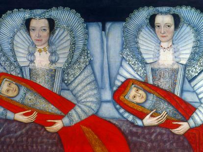 'Las hermanas Cholmondeley', artista anónimo