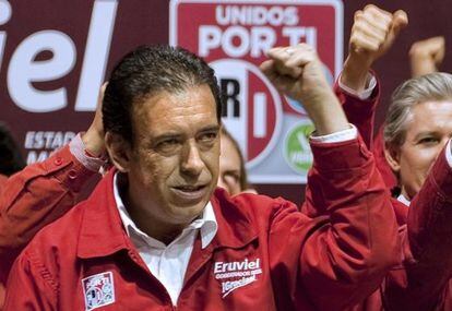 Moreira en 2011 en un acto del PRI.