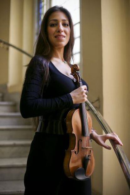 Leticia Muñoz Moreno, violinista española.