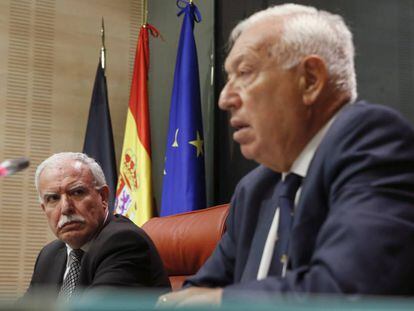 El ministre Jos&eacute; Manuel Garc&iacute;a-Margallo.
 